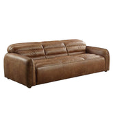 Rafer Cocoa Top Grain Leather Sofa Model LV01020 By ACME Furniture